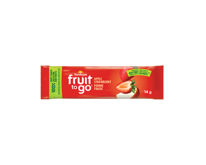Sun-Rype Fruit To Go - Apple Strawberry - 14g