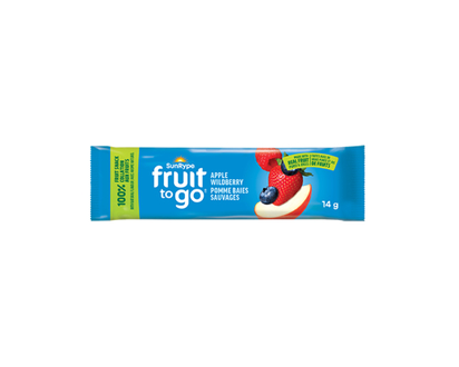 Sun-Rype Fruit To Go - Apple Wildberry - 14g
