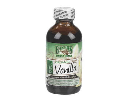 Bakers Supply House Organic Pure Vanilla Extract - 100ml