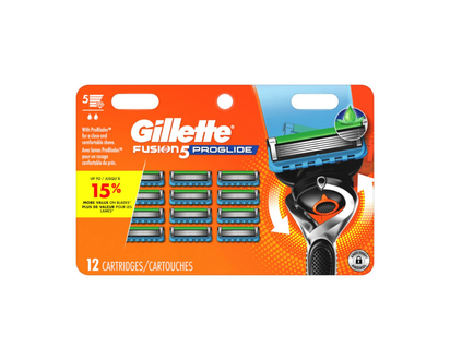 Gillette Fusion5 ProGlide Men's Razor Blade Refills - 12s