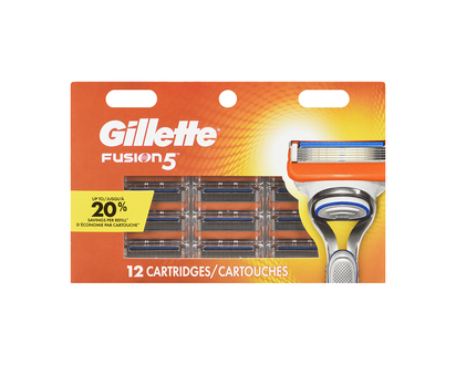 Gillette Fusion5 Men's Razor Blade Refills - 12s