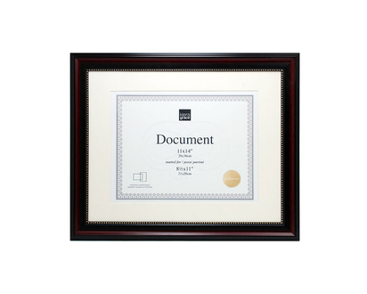 Kiera Grace Lucy Frame - Brown - 11x14 Inch Matted for 8.5x11 Inch - PH43820-1