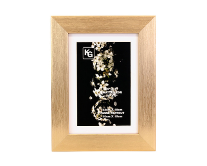 Kiera Grace Clara Frame - Gold - 5x7 Inch Matted for 4x6 Inch - PH40123-6