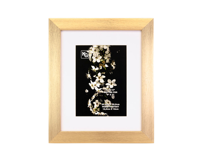 Kiera Grace Clara Frame - Gold - 8x10 Inch Matted for 5x7 Inch - PH40124-3