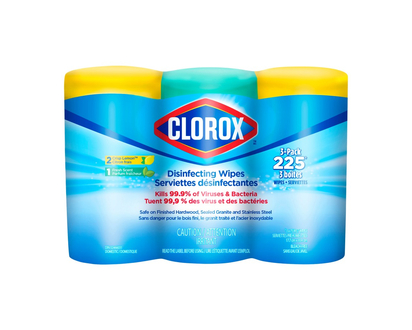 Clorox Disinfecting Wipes - 3x75s