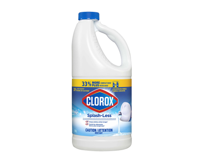 Clorox Splash-Less  Concentrated Bleach Formula - 1.18L