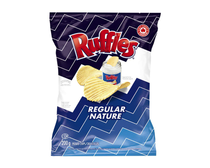 Ruffles Potato Chips - Regular - 200g