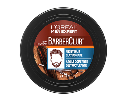 L'Oreal Men Expert BarberClub Messy Hair Clay Pomade - 75ml