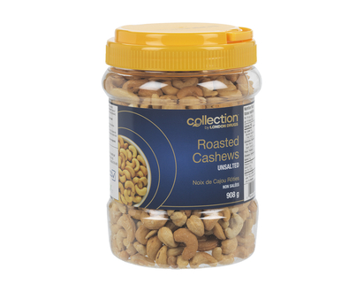Collection by London Drugs Roasted Cashews - Unsalted - 908g
