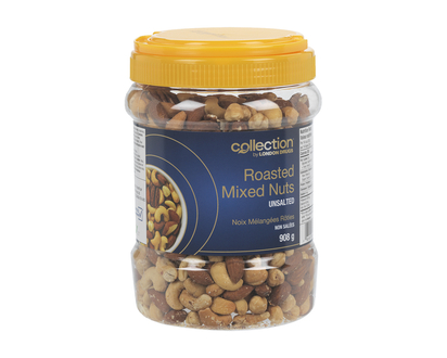 Collection by London Drugs Roasted Mixed Nuts - Unsalted - 908g