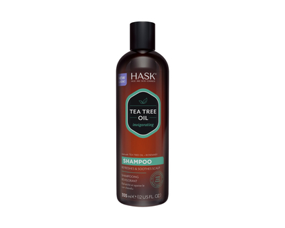 Hask Tea Tree Oil & Rosemary Shampoo - 355ml