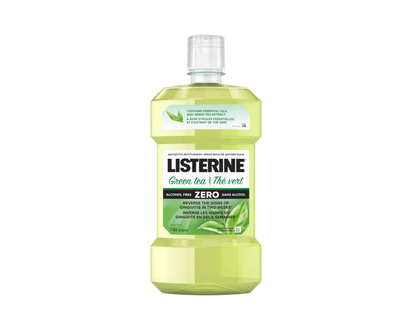 Listerine Green Tea Zero Antiseptic Mouthwash - 1L