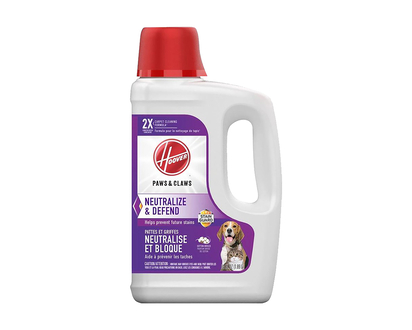 Hoover Paws &amp; Claws Carpet Cleaning Formula with Stainguard - 1.87L