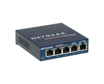 Netgear ProSAFE 5-Port Gigabit Desktop Switch - GS105