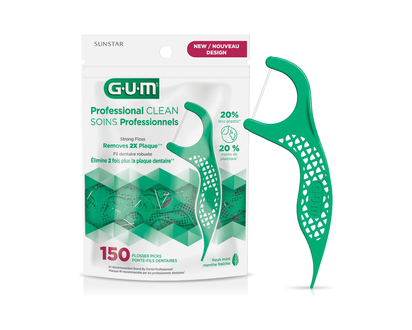 G.U.M Professional Clean Flossers - 150s