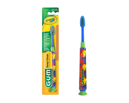 G.U.M Crayola Deep Clean Toothbrush - Ultra Soft