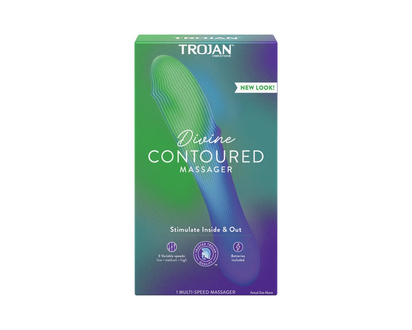 TROJAN Divine Contoured Multi-speed Vibrating Massager - 99187