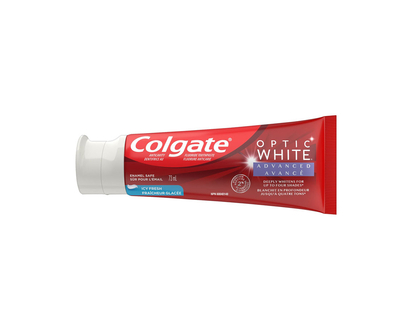 Colgate Optic White Advanced Whitening Toothpaste - Icy Fresh - 73ml