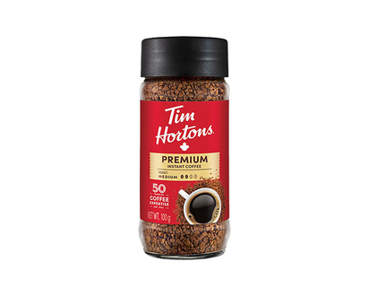 Tim Hortons Premium Instant Coffee - Medium Roast - 100 g