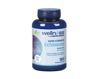 Wellness by London Drugs Super Strength Echinacea - 2100mg - 180s
