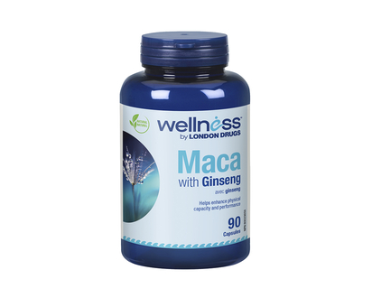 Wellness by London Drugs Maca with Ginseng - 90s