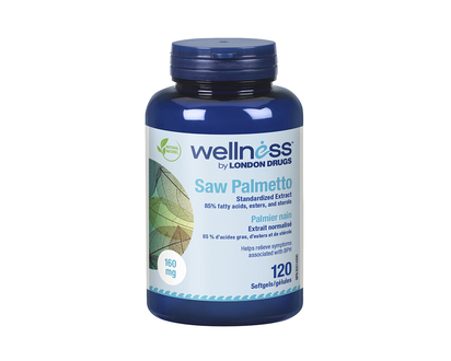 Wellness by London Drugs Saw Palmetto - 160mg - 120s