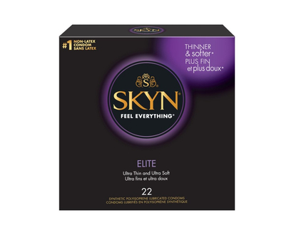 SKYN Elite Ultra Thin and Ultra Soft Condoms - 22s