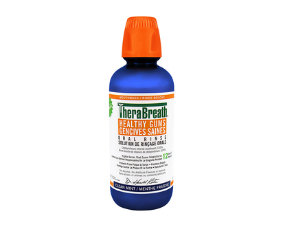 TheraBreath Healthy Gums Oral Rinse - Clean Mint 473ml