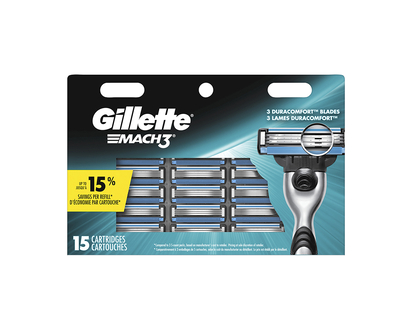 Gillette Mach3 Cartridges - 15s