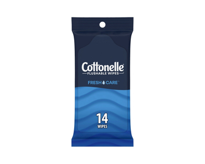 Cottonelle Flushable Wet Wipes - 14 Wipes