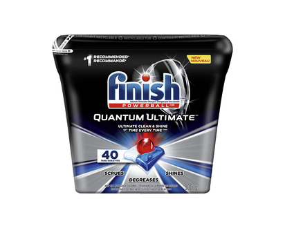 Finish Powerball Quantum Ultimate Dishwashing Detergent Tabs - 40s