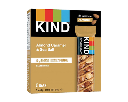 Kind Nut Bars - Almond Caramel & Sea Salt - 5x40g