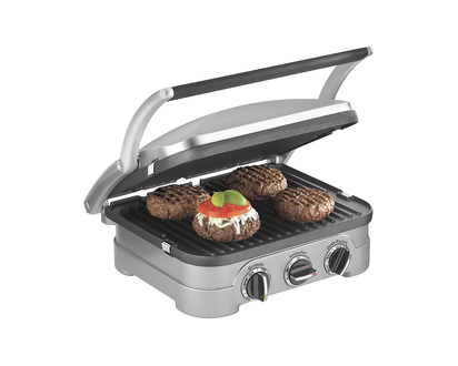Cuisinart Griddler - Brushed Stainless Steel - CGR-4NEC