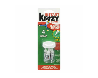 Krazy Glue Single Use Tubes - 4s