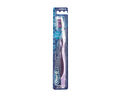Oral B 3D White Vivid Toothbrush Assorted - Soft
