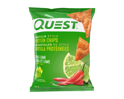 Quest Tortilla Style Protein Chips - Chili Lime - 32g