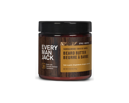 Every Man Jack Beard Butter - Sandalwood - 114g