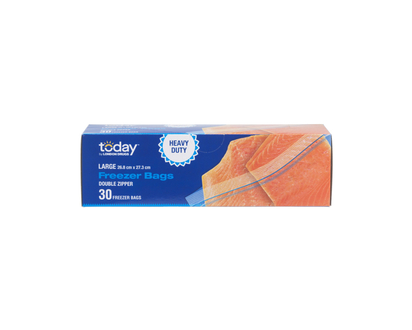Today by London Drugs Freezer Bags - Large/30s