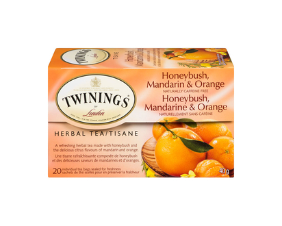 Twinings Herbal Tea - Honeybush, Mandarin & Orange - 20s