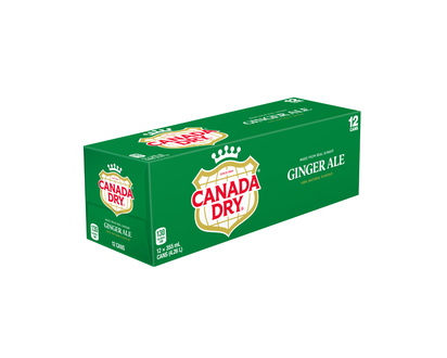 Canada Dry Ginger Ale - Fridge Mate - 12X355Ml