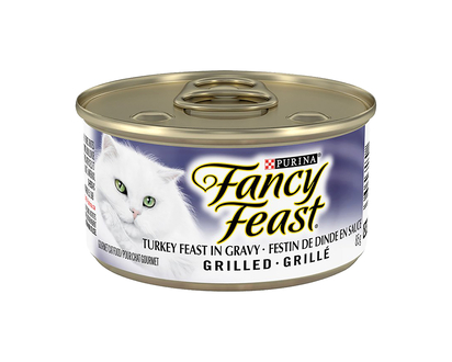 Fancy Feast Cat Food - Grilled Turkey in Gravy - 85g