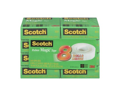 Scotch Magic 810 office tape (pack of 8)