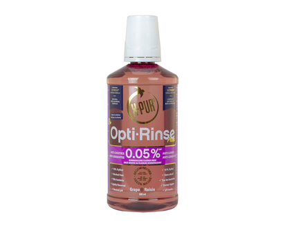 X-Pur Opti-Rinse Plus 0.05% Oral Rinse - Grape - 500ml