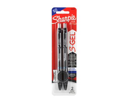 Sharpie Gel Pen - Medium 0.7mm - Blue - 2 Pack