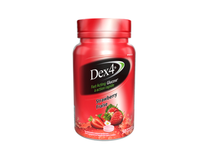 Dex4 Fast Acting Glucose - Strawberry - 50s