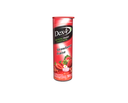 Dex4 Fast Acting Glucose - Strawberry - 10s