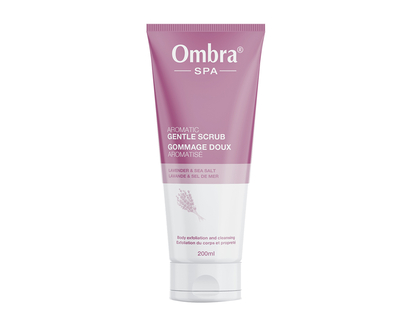 Ombra Spa Aromatic Gentle Scrub - Lavender & Sea Salt - 200ml