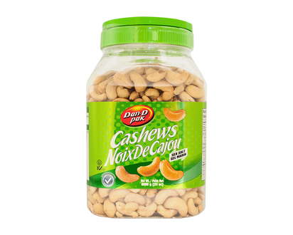 Dan-D-Pak Cashews - Salted - 600g