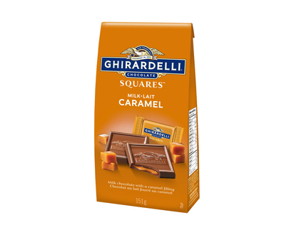 Ghirardelli Milk Chocolate Caramel Squares - 151g