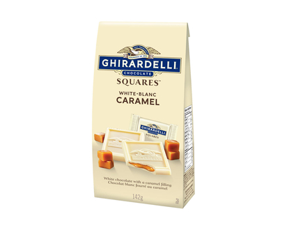 Ghirardelli White Chocolate Caramel Squares - 142g